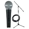 Shure SM58-SE microfoonset – zangmicrofoon incl. microfoonstandaard & microfoonkabel van Pronomic