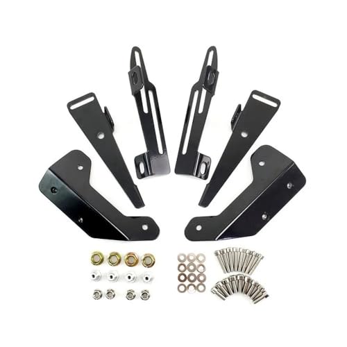 Rétroviseurs Moto Nmax 125 155 Support Pare-Brise Réglable Accessoire Moto