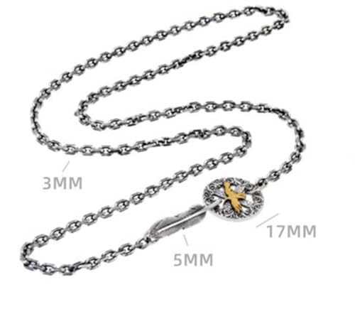 Collier Tang Grass plume d'aigle l'esprit de liberté rétro au cou