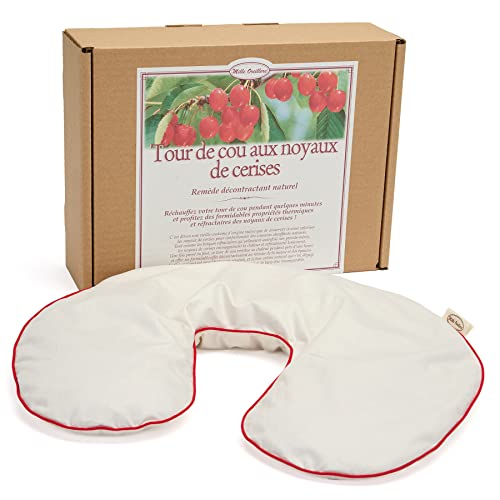 Soulager les tensions cervicales avec le tour de cou noyaux de cerises