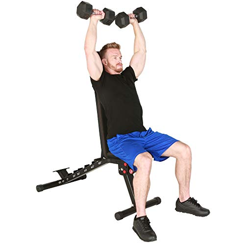 Fitness Reality 2000 Super Max XL High Capacity NO Gap Weight Bench with Detachable Leg Lock-Down