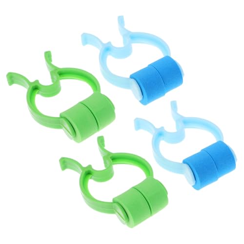 BELLIFFY Nose Bleed Stoppers 4pcs Plastic Nasal Clips Nose Bleed Clamp for Intake Breathing Nasal Support