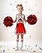 WooHand Girls Cheerleading Outfit 7-8 Cheerleader Costume For Girls Cute Cheerleading Outfit Cheer Uniform For Halloween Dress Up