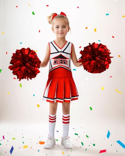 Disfraz de animadora para niñas 5-12 años miniatura 2