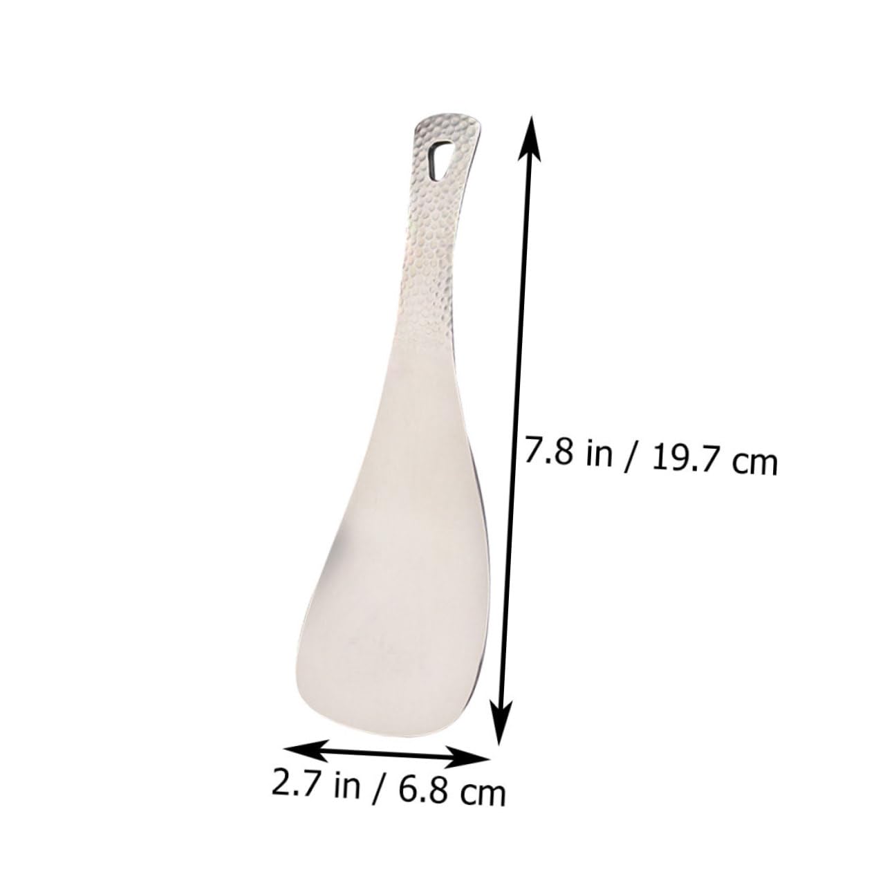 Abaodam 2 Stück Outdoor Camping Titanium Löffel Robuster und Leichter Campingbesteck für Reisen Picknick und Outdoor Aktivitäten Langlebigem zu Reinigen und Korrosionsbeständig für Camper