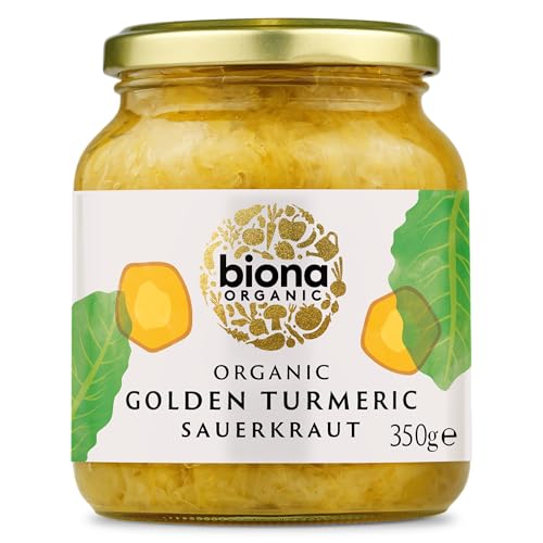 BIONA Golden Turmeric Sauerkraut, 350 GR