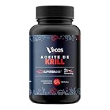 Aceite de Krill Antártico 1000mg SuperbaKrill2 | Bote 90 perlas, 45 Días | Omega 3 (DHA y EPA), Astaxantina Natural y Fosfolípidos Marinos, Alternativa al Aceite de Pescado