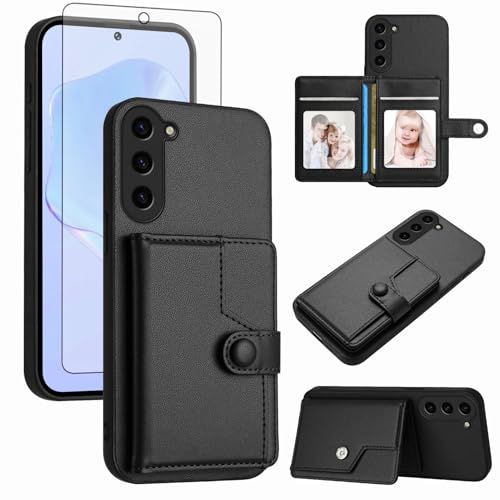 Coque Samsung S23 FE 5G blocage RFID avec étui portefeuille porte-carte