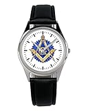 freimaurer uhr ebay 3 ATM Water Resisitant Freimaurer Wappen Geschenk Artikel Idee Fan Uhr B-1126