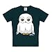 Produktbild Logoshirt - Harry Potter - Eule - Hedwig - T-Shirt Kinder - schwarz - Lizenziertes Originaldesign, Größe 140/152, 10-12 Jahre