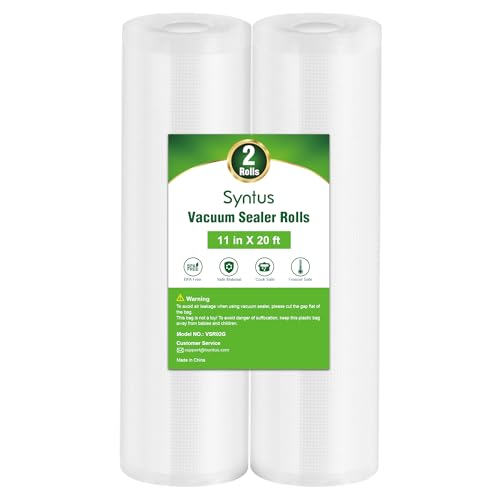 Syntus Vacuum Sealer Bags for food, 2 Pack 11
