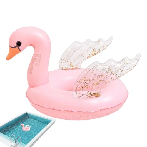 Anillo inflable en forma de cisne de alta resistencia para barco y playa
