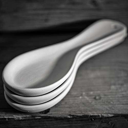 City To Cottage 8541953783 Spoon Rest For Stove Top, Large Ceramic Spoon Holder For Kitchen Counter, Cooking Utensil Rest For Countertop, Handcrafted Black And White Polka Dot Spoon Rest thumb #7