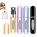 CNMTCCO Porta Profumo Da Viaggio, Confezione Da 4 Porta Profumo Da Borsetta, Porta Profumi Da Viaggio, Piccolo E Portatile, Adatto Per Viaggi Aerei, Borse, Viaggi (5 ml) immagine