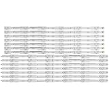 YSABVCP LED-Leiste (14) passend for 55PUH4900 EVTLBM550P0601 EVTLBM550E0601 DR DQ EX-55037013 3F585 55037003-4E565 LB55037 V1_03 RL LB55043 LB55052