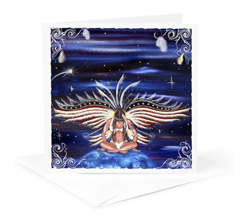 �V���f�B�EThorrington Haggerty Angels Fairies ? Military Prayer Fairy ? �O���[�e�B���O�J�[�h Individual Greeting Card