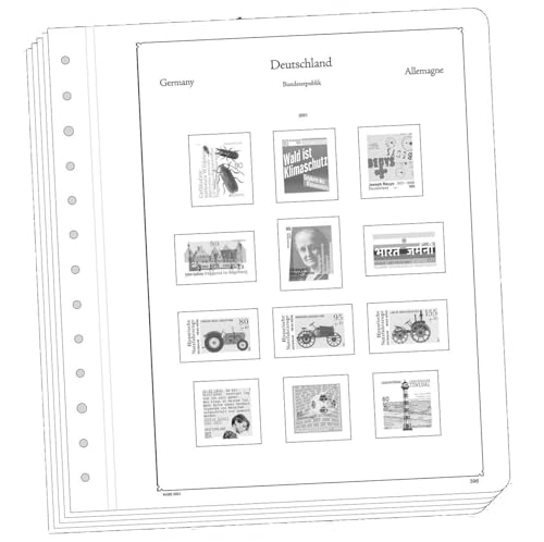 Leuchtturm Kabe Addendum Allemagne 2025 feuillets supplementaires