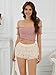 Women's Y2K Ruffle Mini Shorts Lace Sexy Bloomers Lolita Layered Skirt Cute Sweet Pettipants Apricot