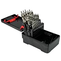 Würth Spiralbohrer-Sortiment 25-teilig 1-13 mm SMART STEP EU+ HSS DIN 338 0624910025 für Stahl, Gusseisen, Aluminium, Kupfer, Messing, Bronze, Hart- und Weichholz, Kunststoff – Ansicht 1
