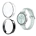 Produktbild Effcotuo 2 Stück Hülle für Xiaomi Watch S4 41mm mit Schutzfolie für Panzerglas Displayschutzfolie Handyhülle Cover Vollschutz Gegen TPU Folie-Hülle Komp Gehärtetes Anti-Scratch