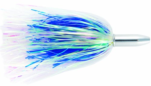 Big Bite Baits Billy Baits Mini Turbo Slammer Lure, 5/8-Ounce, Purple and Blue Mylar