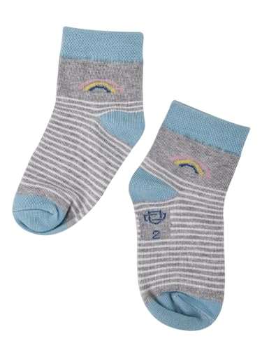 Image of Dollar Kids Socks For Boys & Girls In Blended Cotton (Pack of 5)