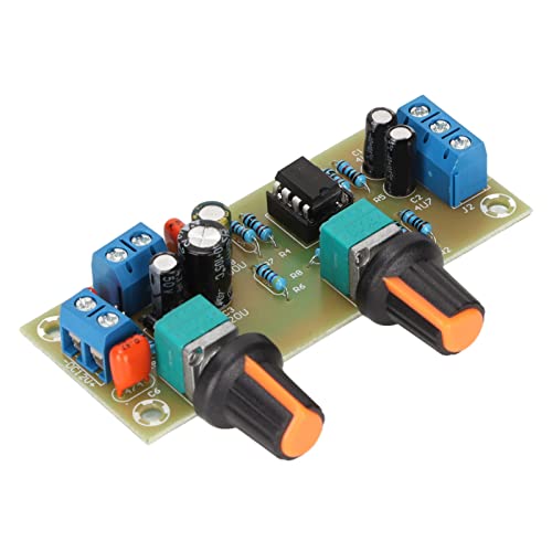 Yctze Subwoofer Preamp Board mit LED -Indikatoren, Niedriger Pass, Easy Lötchen -Op Verstärker Ersatz für die HiFi Soundoptimierung