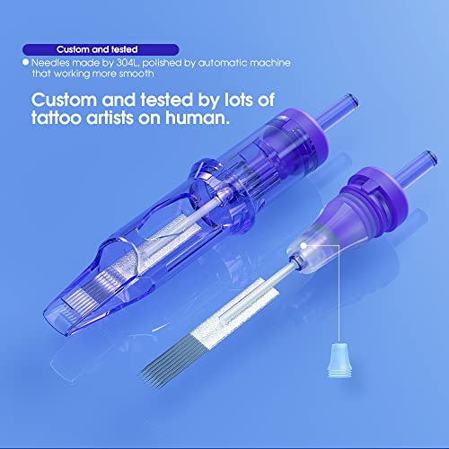 Mast Pro Cartridge Tattoo Needles Disposable 20Pcs of One Box Standard Size Round Liner 1205RLT