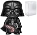 Funko Star Wars: Holiday - Darth Vader with Candy Cane Glow-in-The-Dark Chase Pop! Vinyl Figure (Bundled with Compatible Pop Box Protector Case)