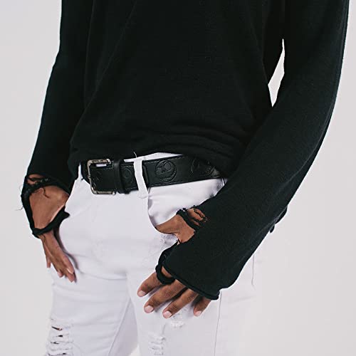 Buckle-Down womens Disney Belt, Vegan Leather Belt, Nightmare Before Christmas Jack Skellington Embossed4