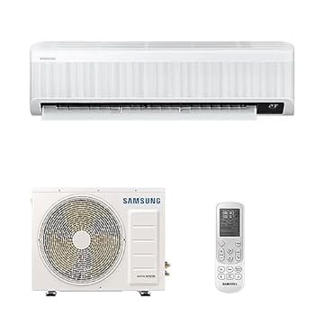 Ar-condicionado Split Inverter Samsung WindFree Connect Sem Vento 12.000 BTUs Frio Branco