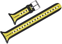 Cressi Armband Für Tauchen Computer Strap Leonardo, Schwarz/Gelb, KZ770051