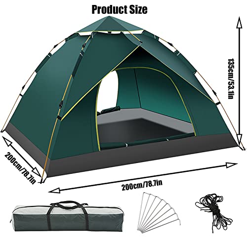 Carpa para camping fácil montaje, ventilada, impermeable miniatura 6