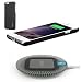 Antye Qi Wireless Charger Kit Compatible with iPhone 7 (4.7"), Including Sleep-Friendly Wireless Charging Pad and Wireless Charging Receiver Case Slim Back Cover (Black)