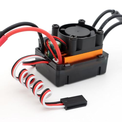 Speed Controller Brushless ESC for 1/12 1/14 1/16 RC Car， Car Speed Controls Accessories