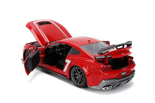 Jada Toys Bigtime Muscle 1:24 Ford Mustang Dark Horse Rojo miniatura 4