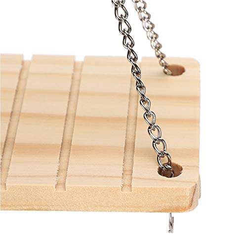 Acouto Balanço de Madeira de Pet-animal de Estimação e Presunto Com Design I-skid para Brincar e Des