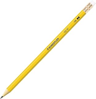 Staedtler Amarillo lápices 1 # 2, acrílico, Multicolor, 3 Piezas