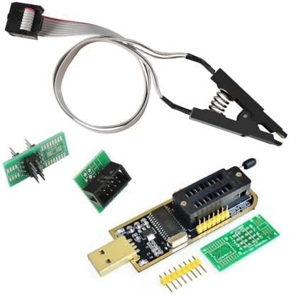 CH341A SOP8 SOIC8 Test Clip for EEPROM Flash Bios USB Programmer 25CXX/24CXX Micro Controller Board Electronic USB Bios Programmer CH341A - Image 3