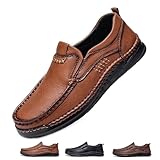 Chaussures d'extérieur à enfiler pour homme : fabriquées à partir de cuir souple avec un style pratique à enfiler, ces mocassins pour homme offrent un ajustement parfait pour les occasions décontractées et professionnelles, alliant élégance classique et facilité moderne