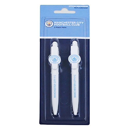 Manchester City F.c. Pen Set Cr Official Merchandise