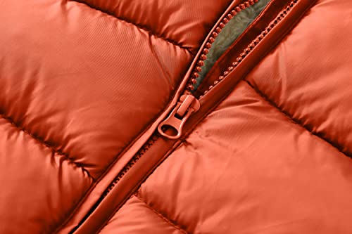 Anhdm Babys Girls Winter Coat Babys Boys Fleece Lined Warm Jacket Coats Hooded Down Coat Outerwear, B/Chocolate,2-3T=Tag 100 #TOP4