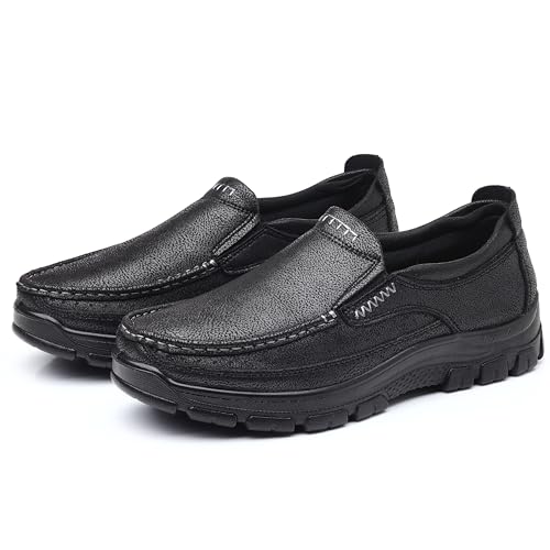 Image of COSIDRAM Men's Slip-On Loafers Lightweight Walking Shoes Daily Casual Wear | Convenient slip-on design, timeless casual shape, suitable for daily outings and light outdoor activities