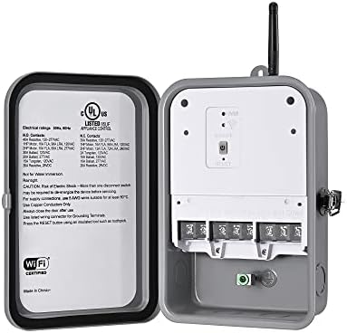 pool heater remote control that will change your comfort forever 8 DEWENWILS Pool Pump Timer, Outdoor Wi-Fi Box, Heavy Duty 40A 120-277 VAC 2HP Wireless Controller Timer, Water Heater, Compatible with Smart Phone, Alexa, Google Assistant, UL Listed