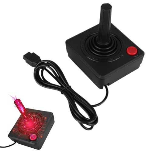 Design ergonomico classico del joystick: l'impugnatura comoda e la disposizione ottimizzata dei pulsanti offrono ore di gioco senza fatica e rendono questo joystick analogico classico retrò ideale per lunghe sessioni di gioco con le tue console vintage.