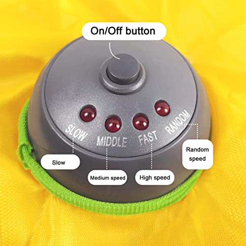 Brinquedo de gato em movimento | Brinquedo giratório gato elétrico com cauda provocante,Brinquedos d