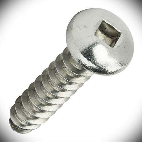 High-Strength Sheet Metal Screws - Durable Screws for Indoor and Outdoor Use - Versatile Screws for Crafting - #10 x 2
