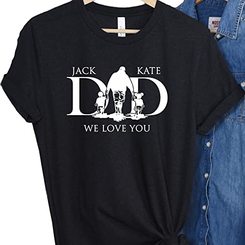 Dad We Love You Shirt, Personalized Fathers Day Shirts,Custom Tshirts Shirts For Dad,Dad Shirt For Men, Father's Day Gifts,Funny Dad Gifts For Fathers Day Tees, Dad T Shirt, Fathers Day Gifts From Son #TOP22
