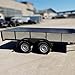 2Pcs Tandem Trailer Fender Double Axle Compatible with 13-15 Inch Wheels Teardrop Pair Enclosed Trailers 66
