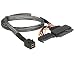 Produktbild Delock Kabel SFF-8643 Stecker > U.2 SFF-8639 Stecker + SATA Strombuchse 50 cm